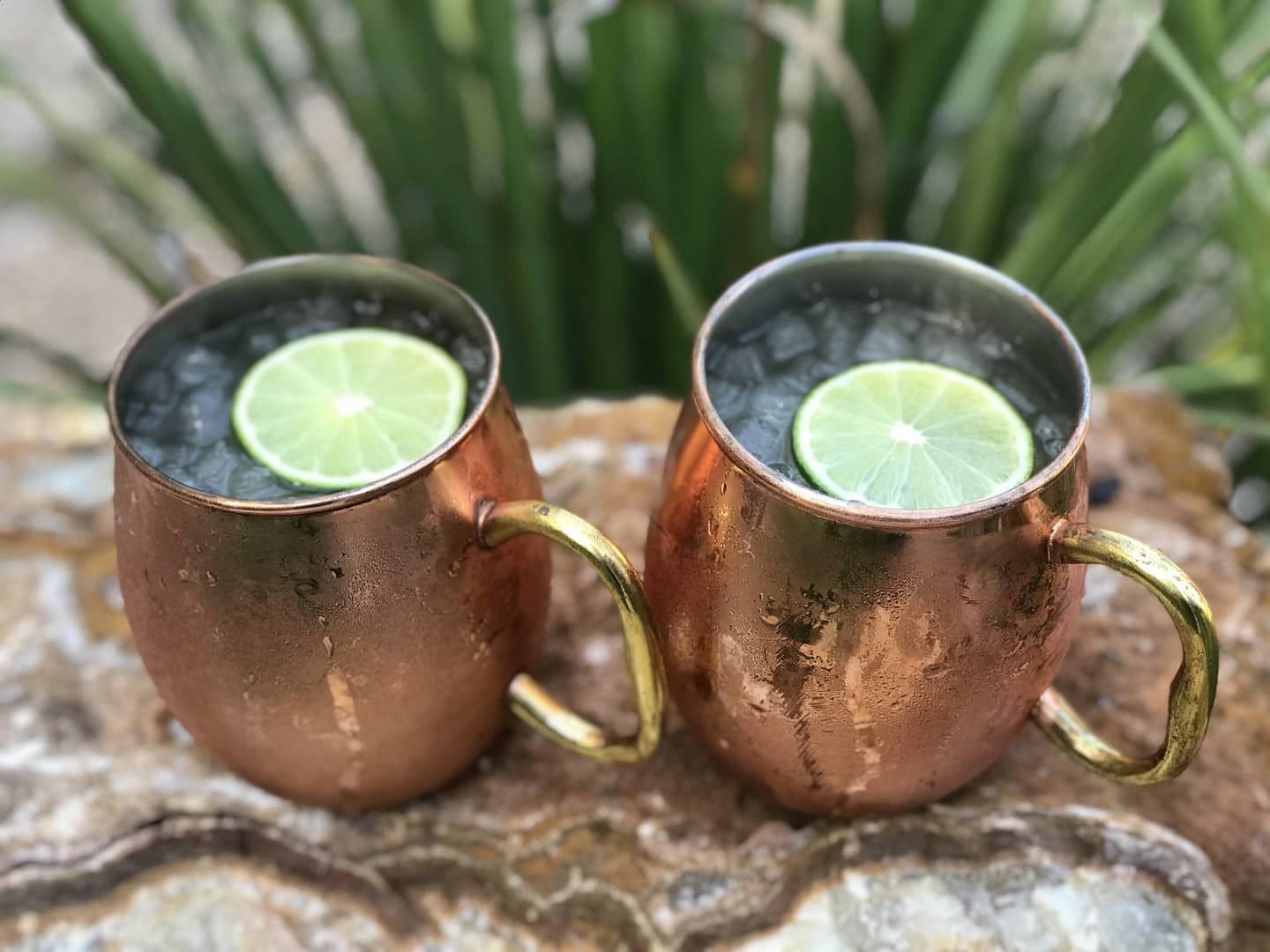 Moscow Mules made with Devils River Whiskey